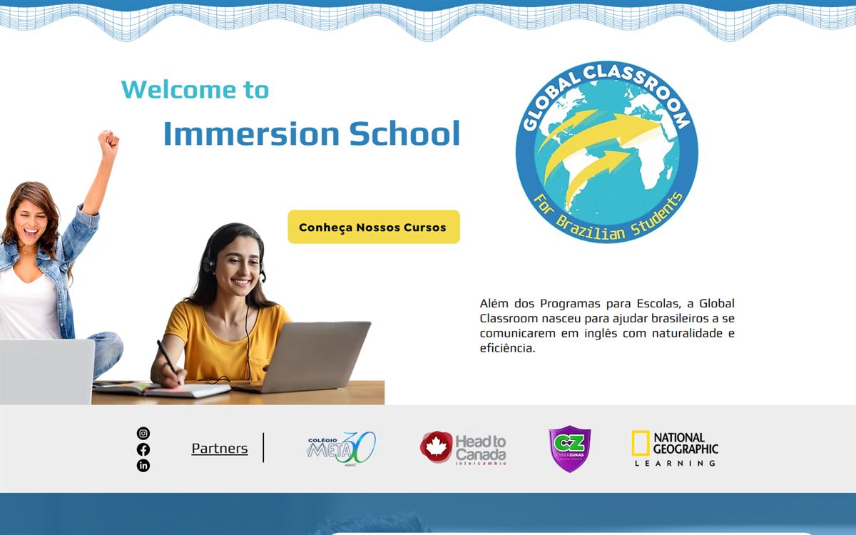 Site da Global Classroom